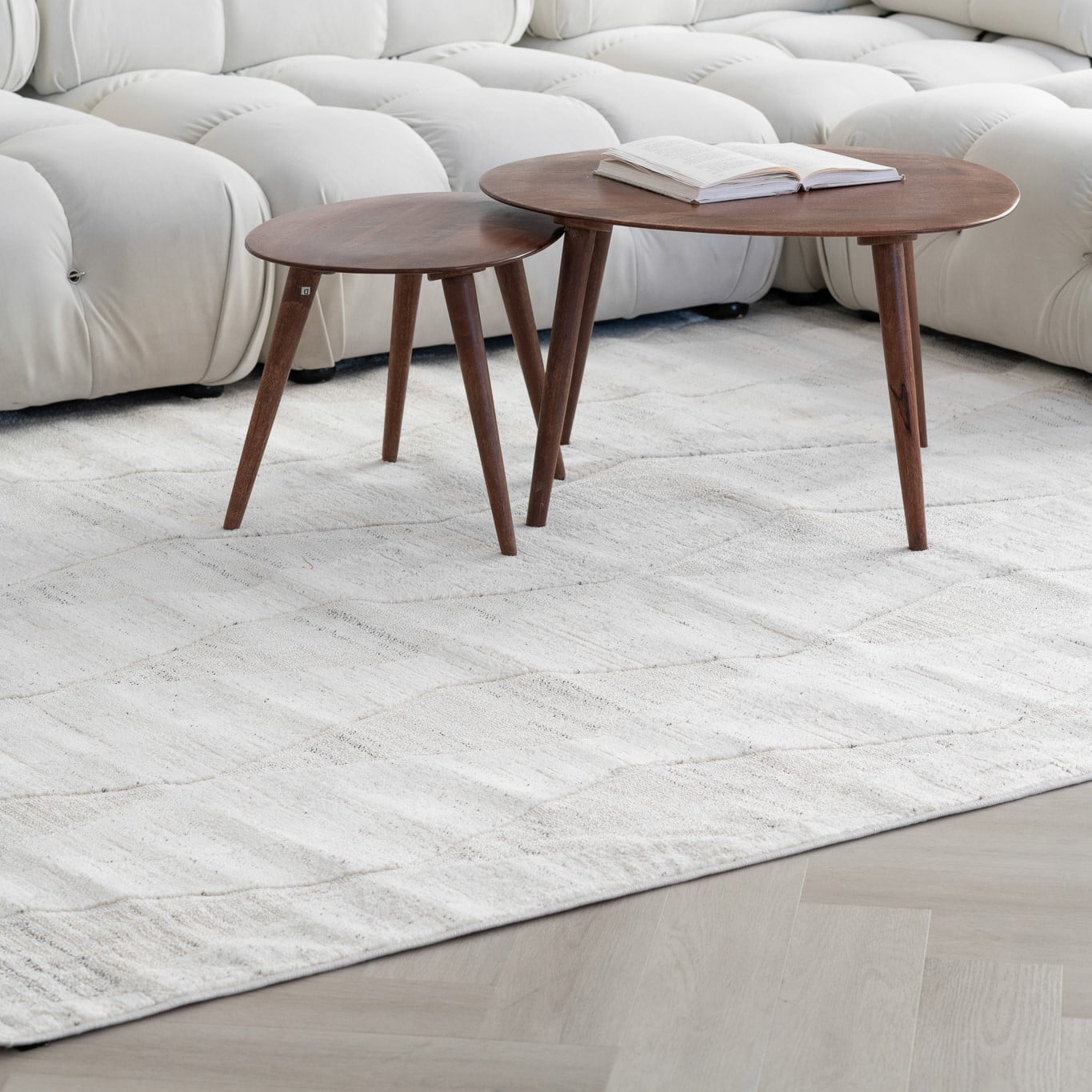 Rug Branch Astra Modern Indoor Area Rug, Cream Beige, Abstract - Living Room, Bedroom, Dining Room, and Kitchen