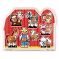 thumbnail image 1 of Melissa & Doug 13391 Farm Jumbo Knob Puzzle (large), 1 of 4