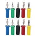 thumbnail image 1 of 10 Pcs Banana Jack Integrated Welding Type Banana Connector Head 4mm 30~60V 32A, 1 of 4
