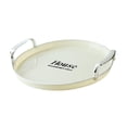 thumbnail image 3 of veasfak Biscuit Cookies Pastry Tray with Double Handle Serving Tray for Dining Table White, 3 of 9