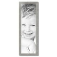 thumbnail image 2 of ArtToFrames 12" x 38" Classic Silver Picture Frame, 12x38 inch Silver Wood Poster Frame (WOM-4926), 2 of 7