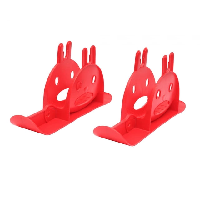 Trineo de bicicleta de equilibrio de esquí trineo de nieve de invierno deportes jardín trineo de esquí tobogán para vacaciones bicicleta de equilibrio Rojo