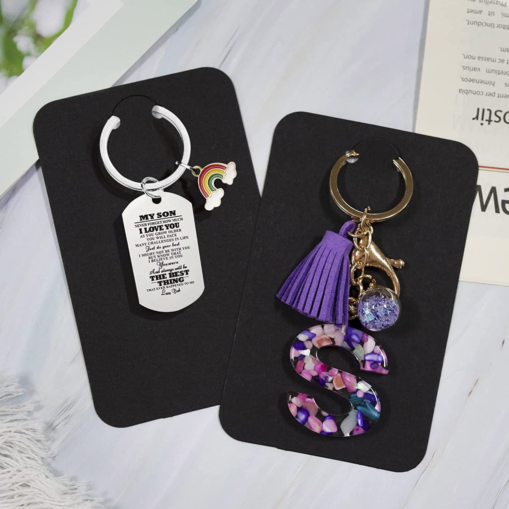Foldable Keychain Display Card Keyring Graphic by d.ptaha