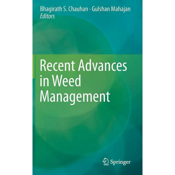 Recent Advances in Weed Management, (Hardcover)