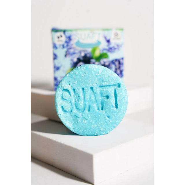 Shampoo Sólido SUAFT para cabello mixto 50g aroma a Moras