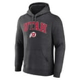 thumbnail image 2 of Men's Charcoal Utah Utes Campus Pullover Hoodie, 2 of 3