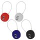 thumbnail image 1 of Candado de cable con combinación de bola Xinma Code, candado colgante de alambre de acero para gimnasio, candado para equipaje, mochila, casco de bicicleta y maletero., 1 of 5