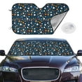 thumbnail image 2 of Kdxio Ball Sports Print Windshield Sun Shade,UV Rays and Sun Heat Protection,Sunshade for Car Windshield,Car Shade Front Windshield - Medium, 2 of 6
