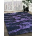 thumbnail image 2 of Ahgly Company Indoor Square Abstract Deep Purple Abstract Area Rugs, 8' Square, 2 of 6
