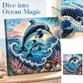 thumbnail image 6 of Ocean Theme Pearl Art DIY Kit, Therapeutic Hands-On Activity for Creating Unique Shell-Inspired Room Accents with Beautiful Pearl Finishes (Dolphin), 6 of 8