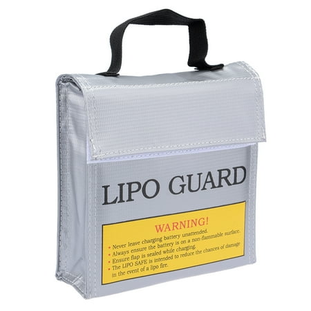 Lipo Battery Fireproof Bag Storage Guard Safe Charging Holder Lipo Battery Fireproof Bag Storage Guard Safe Charging Holder 155mmx50mmx155mm