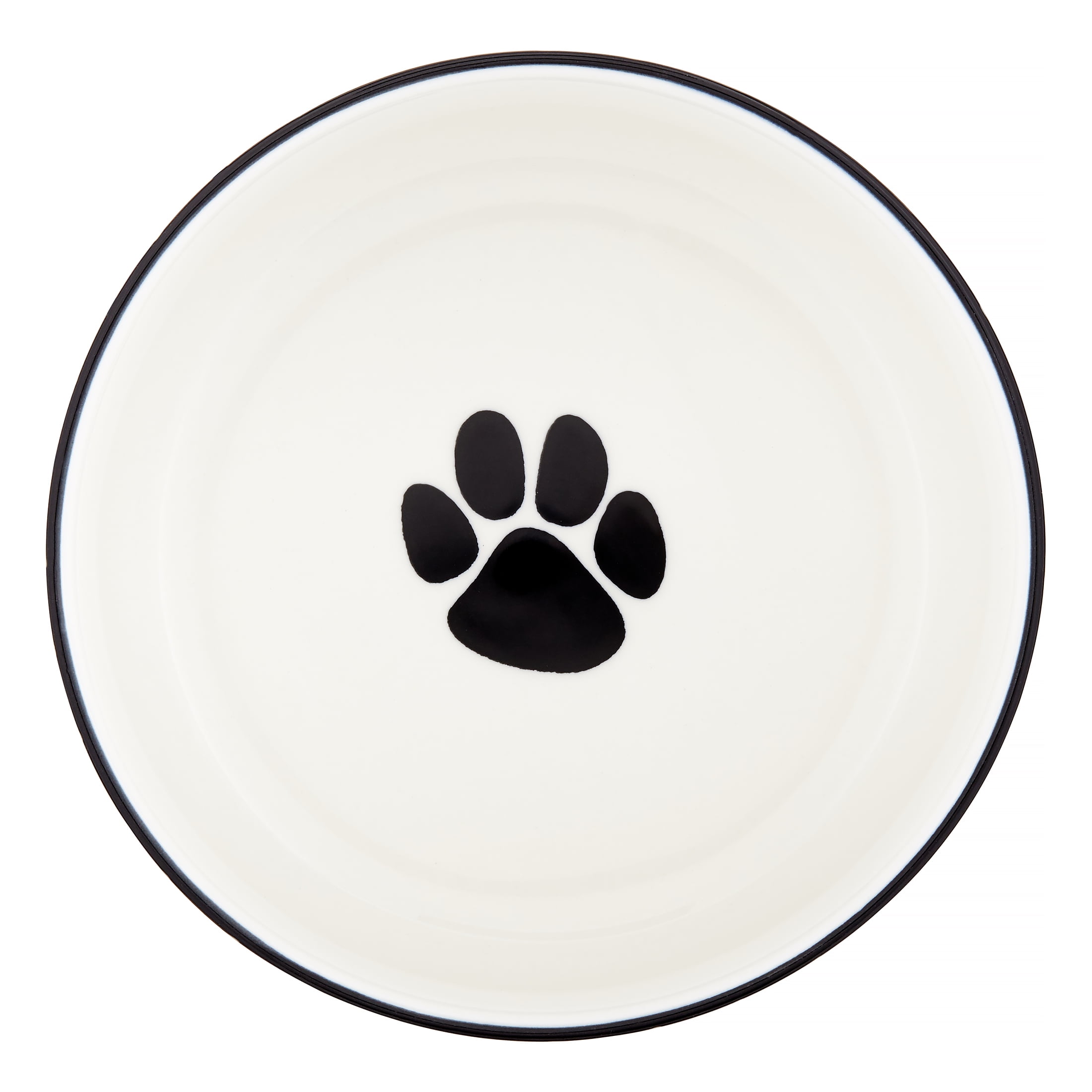 The Signature Pixel Paw: Black Dog Bowls