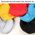 thumbnail image 4 of Autumn and winter fleece zipper pocket sweater Pet hooded sweater, 4 of 6