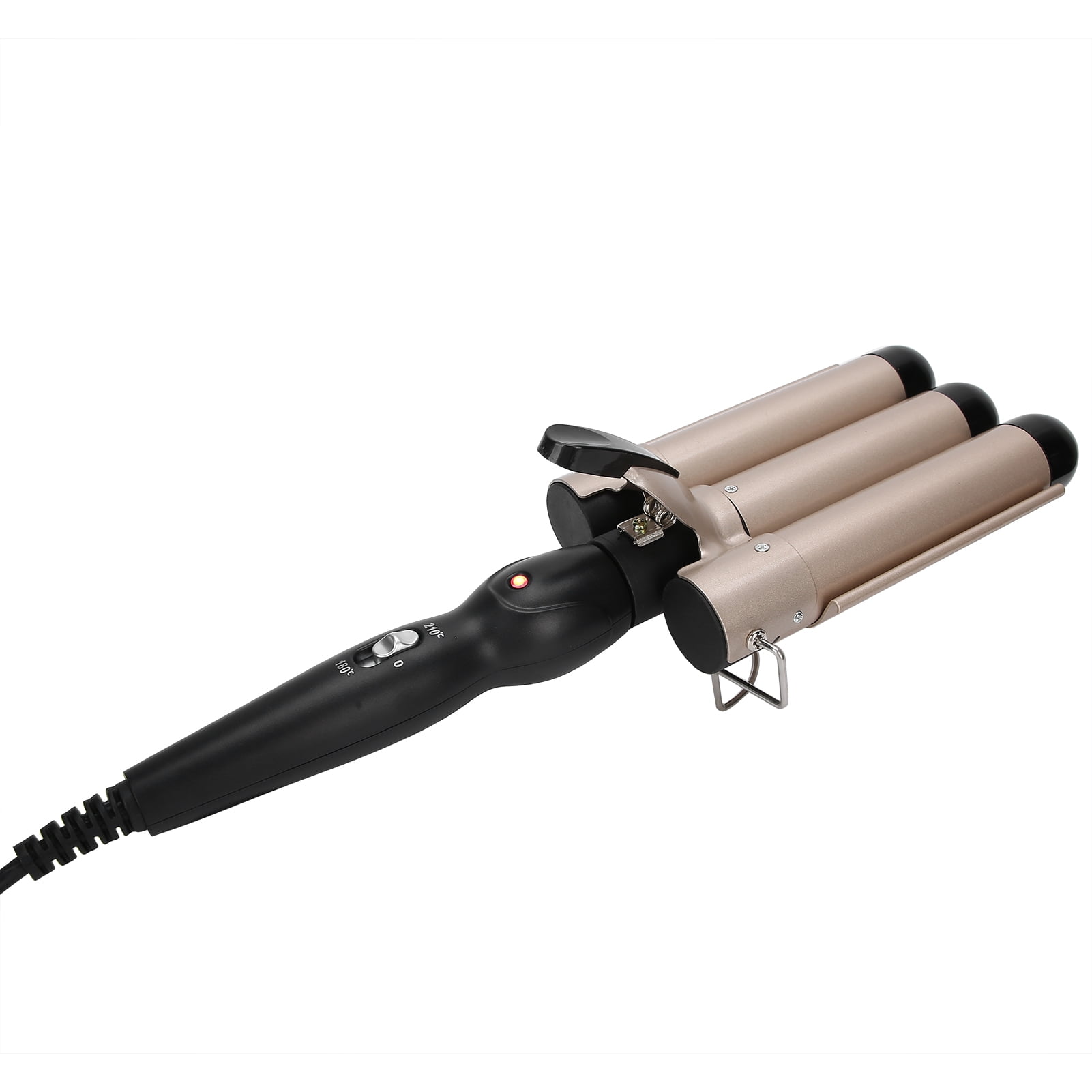 Spptty Electric Hair Curler,3 Barrel Curling Iron Wand Adjustable Hair