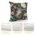 thumbnail image 4 of Orinice Cat Graphic Decorative Throw Pillow Cover for Home Couch Living Room Bed Sofa - Aesthetic Decor for Car Bedroom - 1PC 18x18in, 4 of 5
