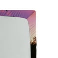 thumbnail image 2 of Ambesonne Landscape Fitted Sheet, Sandy Beach by River, Queen Size, Purple Cream, 2 of 2