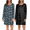 Star&galaxy, variant on 2 Pack Long Sleeve Sleep Shirts for Women Soft Night Shirts Nightgowns Pullover Night Gowns Dress