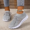 thumbnail image 2 of Running Shoes For Women Arch Support Slip-on Walking Shoes Breathable Upper Gym Workout Fashion Sneakers Clearance Sale, 2 of 4