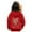 Red, variant on Pink Puff Graphic Preppy Hoodies Sweatshirts for Girls Kids Floral Long Sleeve Cute Preppy Clothes Tops with Pockets 2-13Y (Pink, 12-13 Years)
