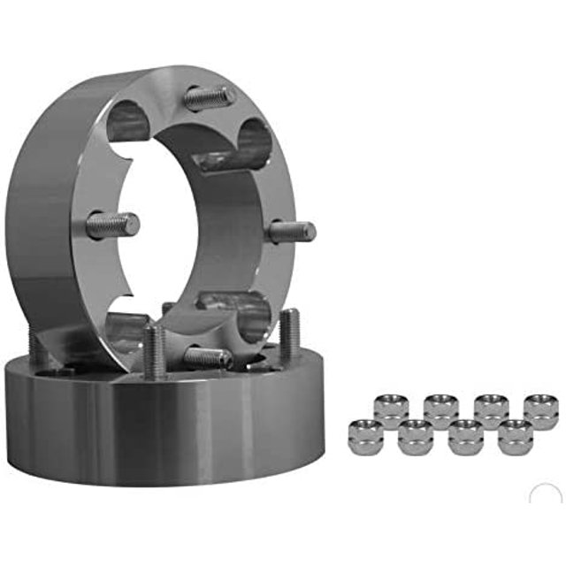 SuperATV 2" Aluminum Heavy Duty Wheel Spacers for Kawasaki Brute Force