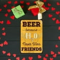 thumbnail image 3 of Beer Tin Sign Metal Poster Vintage Wall Decor, I Make Beer Disappear, for Pub Restaurants Cafe Club Plaque Man Cave Wall 8x12 Inch, 3 of 5