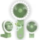 thumbnail image 1 of Mini ventilador de mano con luz LED, ventilador portátil recargable por USB ajustable, 1 of 5