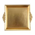 thumbnail image 6 of Efavormart 2 PCS - Gold 10" Square Decorative Plastic Serving Trays With Embossed Rims For Wedding Birthday Party, 6 of 10