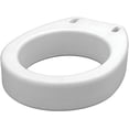 thumbnail image 2 of NOVA Medical Products Toilet Seat Riser, Raised Toilet Seat (For Under Seat), White, 2 of 4