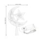 thumbnail image 2 of Classic Star Moon Tree Topper Led Topper Light for Christmas Tree Decoration, 2 of 6