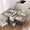 grey, variant on Kselythan Wheeled Drop Leaf Folding Dining Table with Drawer and Storage Shelf, Space Saving Extendable Wooden Table for Small Apartment Kitchen