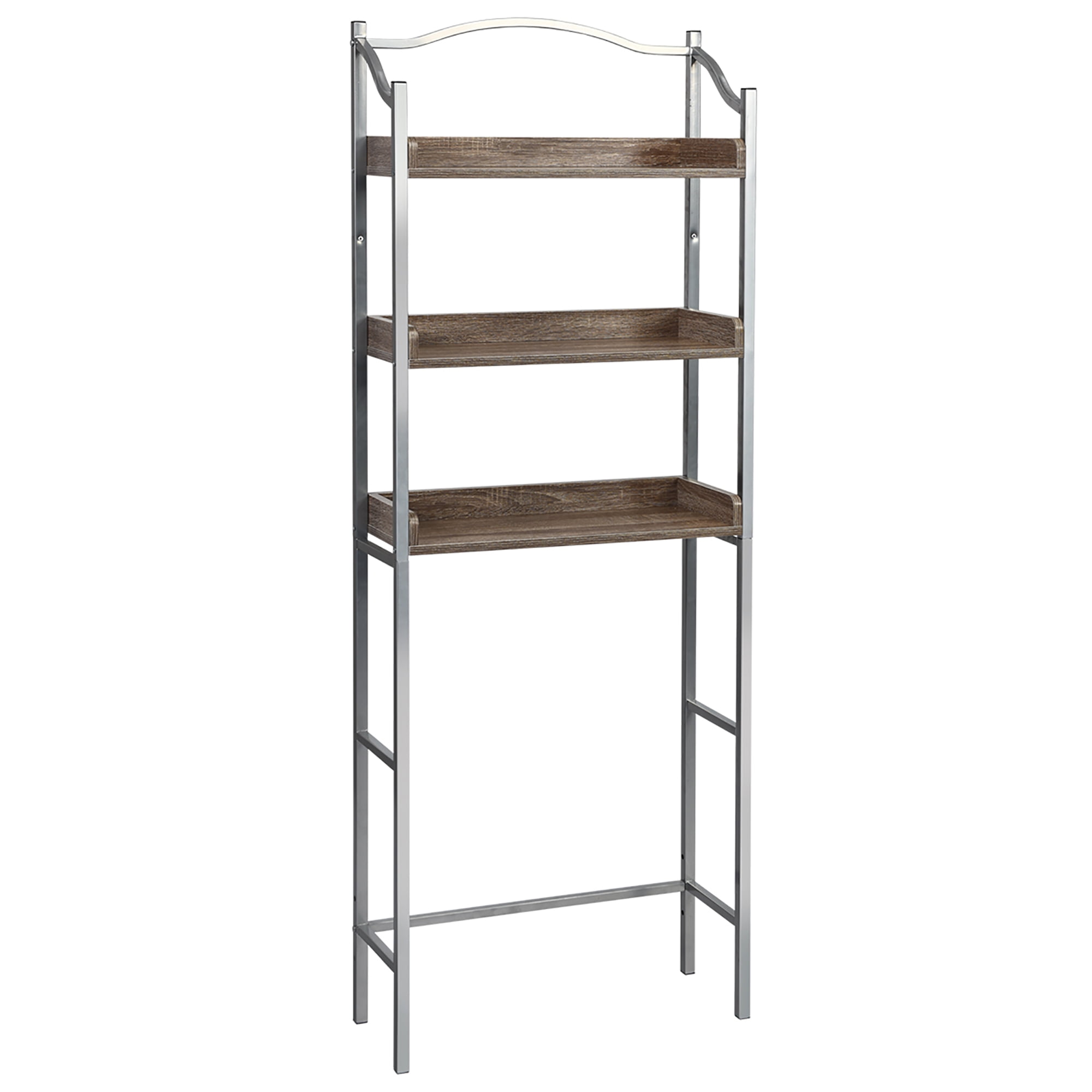 COSTWAY Organiseur Suspendu 6 Paniers Métalliques Réglables - Pour Cuisine, Salle De Bain Ou Placard | Noir Polyvalent