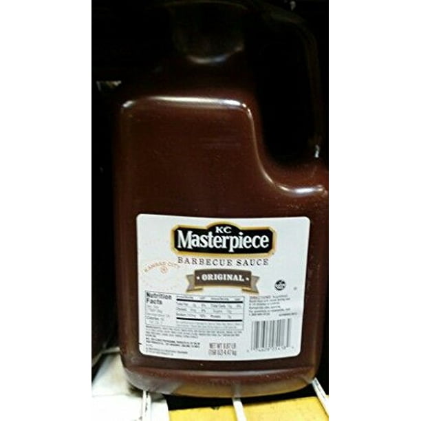 4 PACKS : KC Masterpiece Original Barbecue Sauce 158 oz - Walmart.com ...