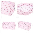 thumbnail image 3 of 1 Pc Bolsa de Cosméticos en Forma de Corazón para Mujeres, Duradera, para Vacaciones y Actividades al Aire Libre, Gimnasio, EVA, Rosa Rojo, 3 of 4