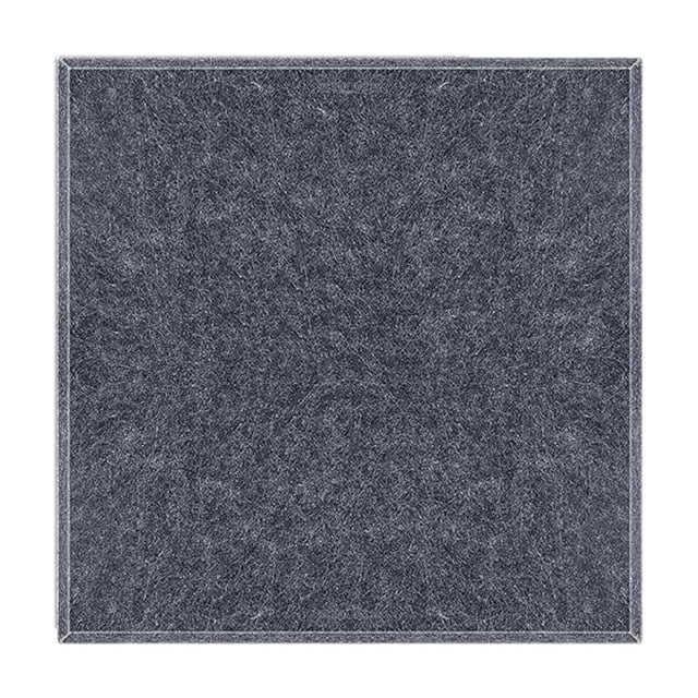 Sound Absorption Board 30 in x 30 in x 0.9 cm High-Density Polyester Fiber With Self-Adhesive Hook For Recording Studio Home Office