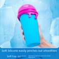 thumbnail image 3 of Summer Must-Have: 500ML Upgraded Cooling Cup with Trendy Design - Perfect for Ice Slush, Cocktails & Smoothies, Easy to Shake, Durable Material, Large Capacity Refreshment Maker (Blue), 3 of 5