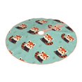 thumbnail image 2 of Bingfone Christmas Tree Skirt Mat Christmas Decoration Interior 48" -Fox, 2 of 6