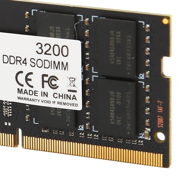 Módulo de memoria RAM DDR4 3200 MHz, 1,2 V, 260 pines, interfaz de datos, 64 bits, profesional, para ordenador portátil, 32 GB