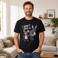 thumbnail image 2 of Veylor Haus Funny Rat & Donkey Humor Graphic – I Don't Give A Unisex Cotton Tee S–4XL, 2 of 9