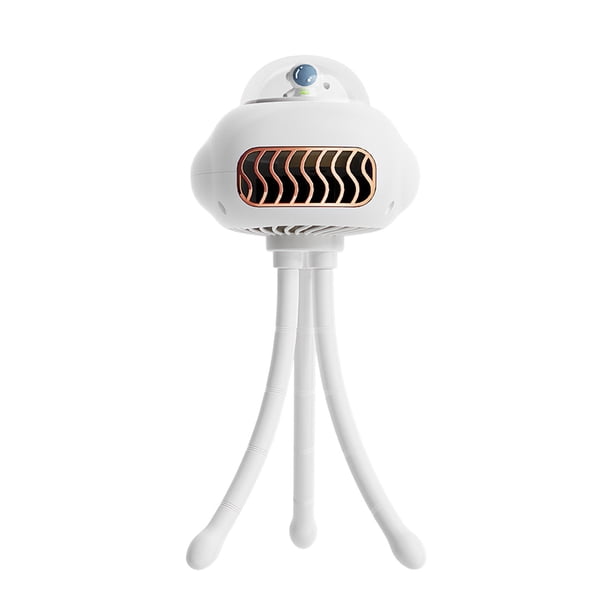 Ventilador de escritorio con carga USB, recargable para el hogar, silencioso, de alta potencia, portátil, mini ventilador pequeño