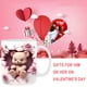 thumbnail image 4 of Suministros de cocina, tazas, juego de utensilios de cocina, tazas con efectos visuales tridimensionales, taza de café de cerámica con forma de corazón para San Valentín, taza de agua para pareja, par, 4 of 7