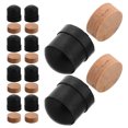 thumbnail image 1 of OUNONA 10 Ensembles Accessoires d'Instrument de Musique Coussin en Liège Bois pour Protection, 1 of 8