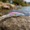 thumbnail image 5 of 3-Pack Long Lip Deep Diving Minnow Fishing Lures, Floating Hard Baits for Bass Trout Blackfish, Long Distance Casting High-Performance Tackle, 5 of 5