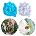 thumbnail image 2 of SDFGTstore Bear Heads Keychain Silicone Mold Backpack Decoration Mobile Phone Pendant Decor 3D Head Epoxy Resin Mold, 2 of 16