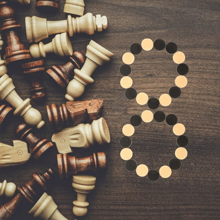 LEORX 32Pcs Pieces Checkers for All Ages Plastic Game Accessories