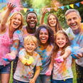 thumbnail image 3 of Color Powder for Fun Run Events, Holi Powder Bulk 40 Pack 100g Each for Outdoor Activities, 3 of 7