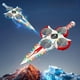 thumbnail image 5 of Aviones de control remoto con control de gestos, avión con luz, espada voladora RC Rojo, 5 of 7