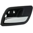thumbnail image 2 of CCIYU Door Handle Interior Rear Driver Side Replacement fit for 2007-2014 for Chevy for GMC for Cadillac Chrome, 2 of 3