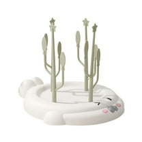 ACDANC Portable Travel Baby Bottle Drying Rack, Grass Bottle Drying Rack, Space Saving, Vertical Baby Bottle Dryer Rack, Drying Rack for Baby Bottles, Nipples, Cups Accessories