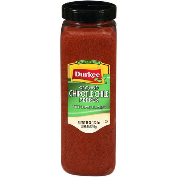 Durkee® Ground Chipotle Chile Pepper 18 oz. Shaker