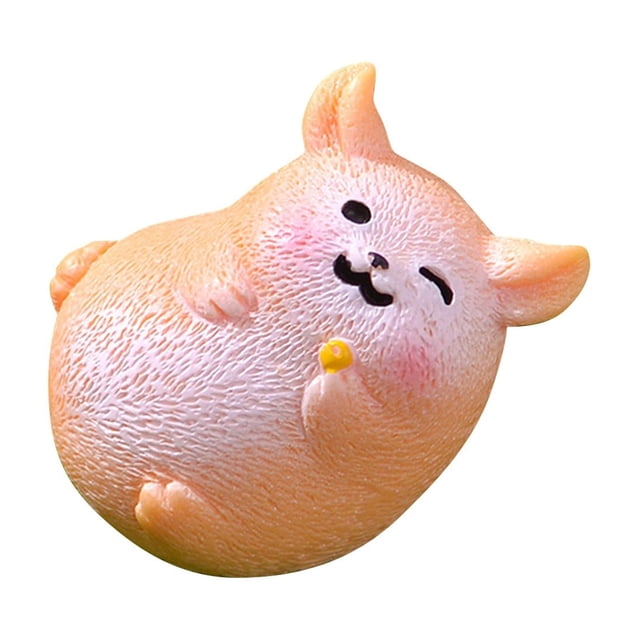 Buy 2 get 10% off Cartoon Cute Hamster Micro Desktop Decoration Widget Cute Pet Hamster DIY Widget Diy Material